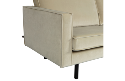 BePureHome hoekbank Rodeo fluweel