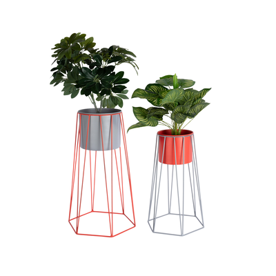 Bloempot set Cool Retro