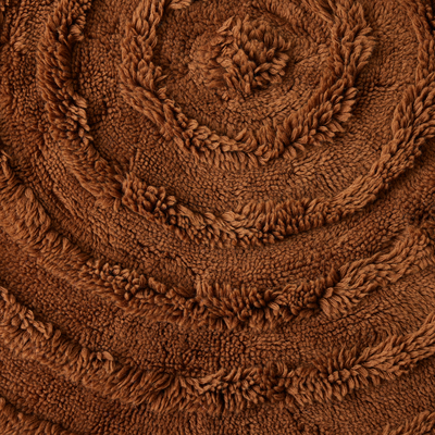 HKliving Vloerkleed Round woolen Seaweed