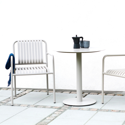 Ronde metalen tuintafel Sieb Ø70 xcm