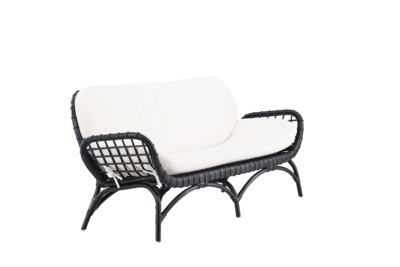 Quarto 3-Zits Tuinbank - Zwart