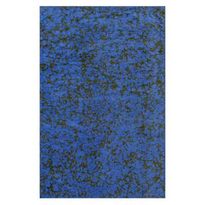 Eigentijds Cloud vloerkleed met interlaced patroon in blauw en groen