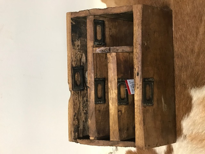 Opberger gerecycled hout India