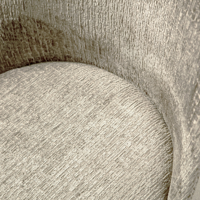 Vogue eetkamerstoel structure velvet brass