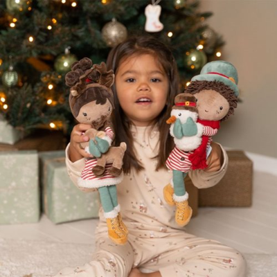 Knuffelpop kerst Evi