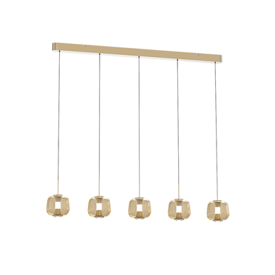 Rosa Hanglamp 5-lichts