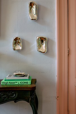 HK Sculptuur glass chrome no. 3