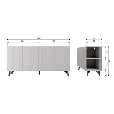 WOOOD Exclusive Dressoir Miller