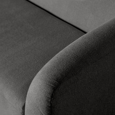 Sloping 3-zits bank structure velvet mountain