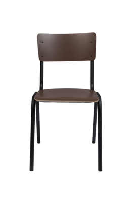Zuiver Back To School Stoel Matt - Set van 4