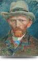 Canvas schilderij Amandelbloesem van Van Gogh