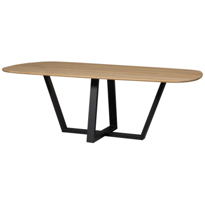 Tablo eettafel organisch dl 220x100cm transparant [fsc]