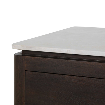 Salontafel Rondo Vierkant Bruin