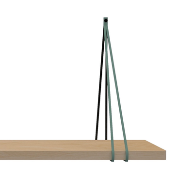 Leren split-plankdragers