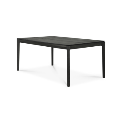 Ethnicraft - Tafel Bok - uitschuifbaar - eiken/zwart eiken
