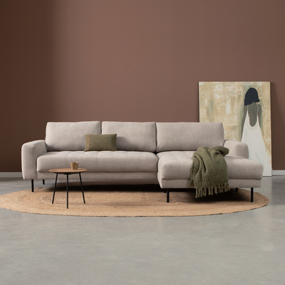 Hoekbank Evora Beige