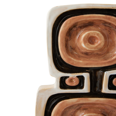 HKliving Ceramic wall art Field
