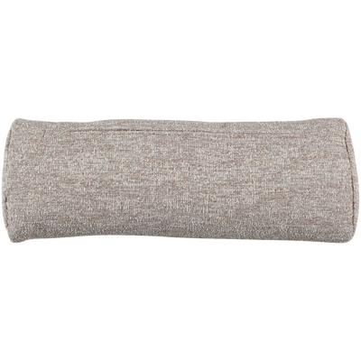 Batavier half ronde bank 4-zits velvet lichtbruin melange