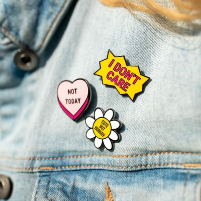 Pin - I Don't care