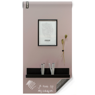 Magneetbehang luxe – krijtbord heartwood