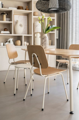 Design in Box Stoel No. 14 Zonder Armen Eiken Fineer