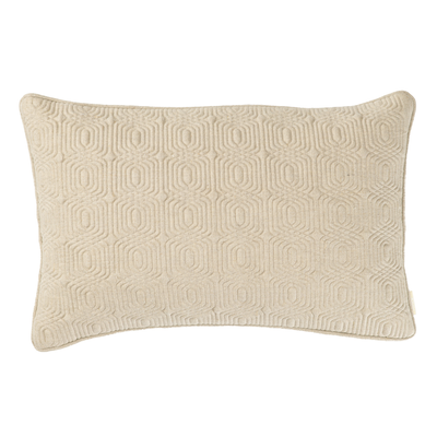 Sierkussen linnen Geo Deco