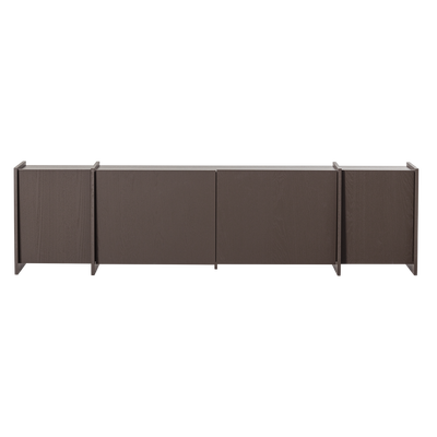 Brock tv meubel 200 cm essen fineer middenbruin [fsc]