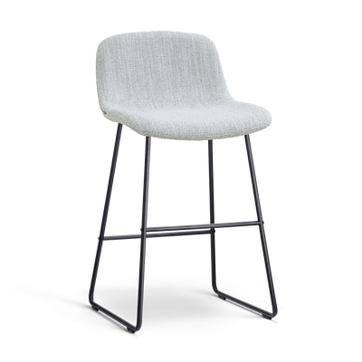 Barkruk Nino-Mats zwart onderstel 65 cm