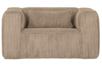 Bean fauteuil grove ribstof