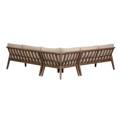 Biam tuin loungeset acaciahout naturel/zand [fsc]