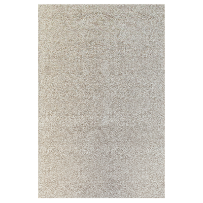 Modern Mist wit gestructureerd vloerkleed met stippenpatroon