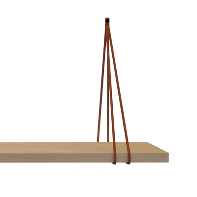 Leren split-plankdragers