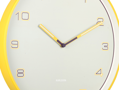 Wandklok Lined Numbers