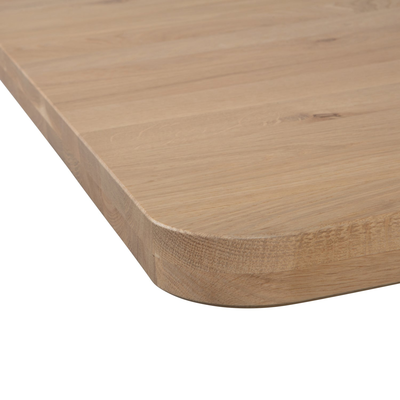 Tablo tafelblad eiken naturel curved 200x90 cm [fsc]