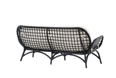 Quarto 3-Zits Tuinbank - Zwart