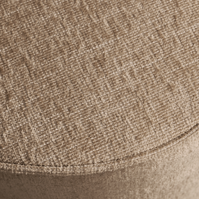 Pearl poef naturel melange