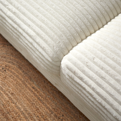 Hoekbank Avero Crème Chaise Longue