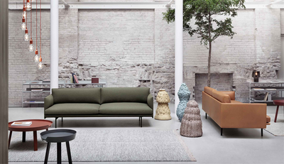 Muuto 3-zitsbank Outline (snel leverbaar)