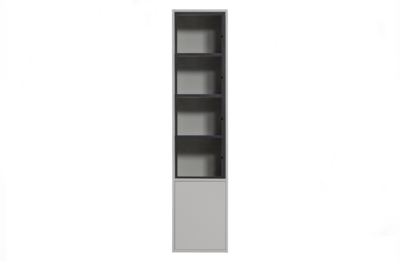 Vitrinekast Basic grenen 2 deurs