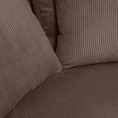 Loods 5 loveseat Mino ribfluweel