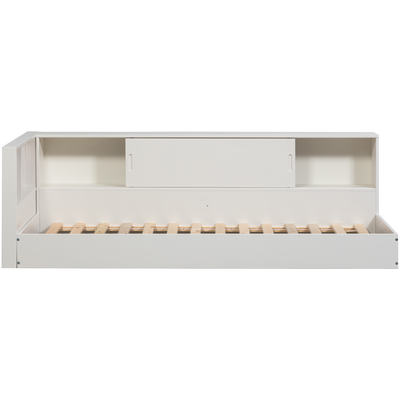 Carter hoekbed links/rechts grenen wit [fsc]