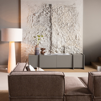 Orin decoratie ornament metaal bruin