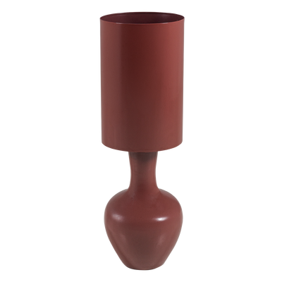 Loa tafellamp xl metaal hoogglans rood
