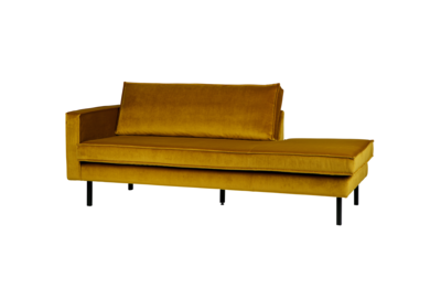 Rodeo daybed velvet oker