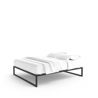 Stalen bedframe °01 | Zwart