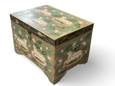 Kist beschilderd groen uniek