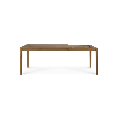 Ethnicraft - Tafel Bok - uitschuifbaar - teak onbehandeld