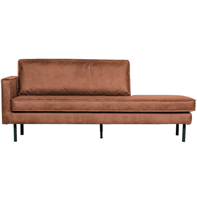 Rodeo daybed links structure velvet brass