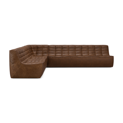 Modulaire bank N701 set - chestnut