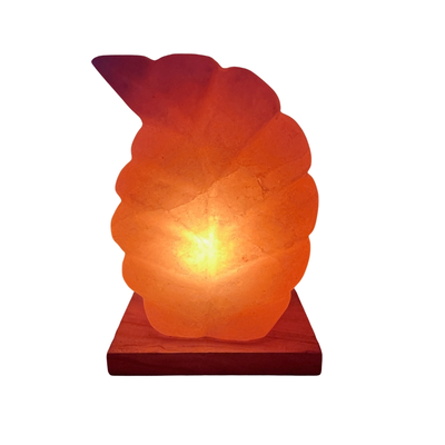 Tafellamp Blad zoutlamp